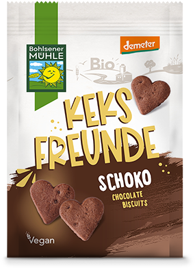 Keksfreunde Schoko -die Schokoladenherzkekse | Bohlsener Mühle