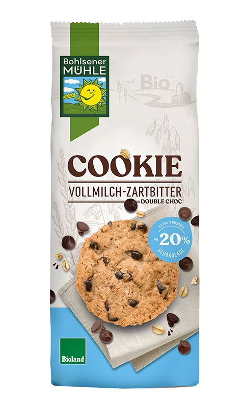 Cookie Vollmilch Zartbitter Double Choc