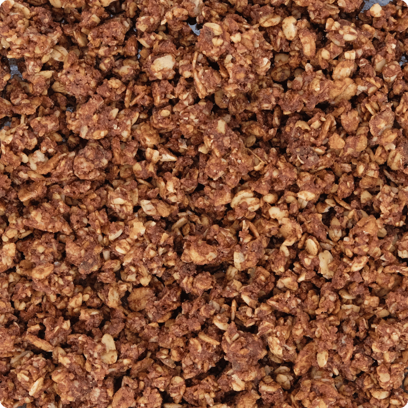 Bohlsener Mühle Crunchy Cookie Granola aus Haferflocken und Nüssen.