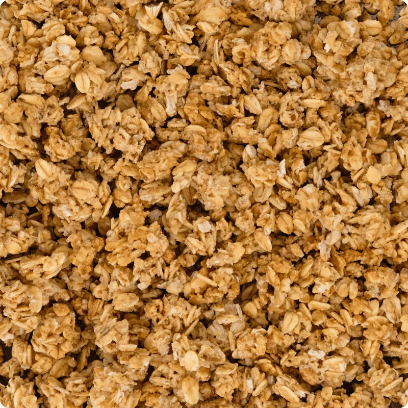 Bohlsener Mühle Knuspermüsli aus goldbraunen Haferflocken.