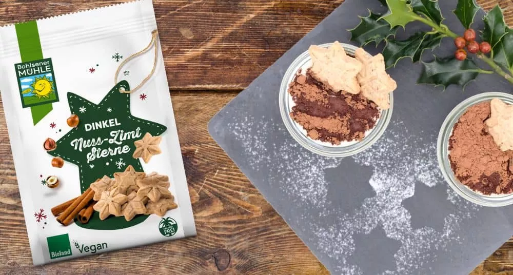 Zimtsterne Mousse