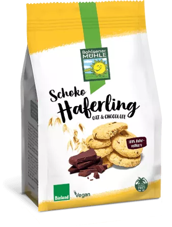 Haferkekse mit Schokolade - Bohlsener Mühle Onlineshop