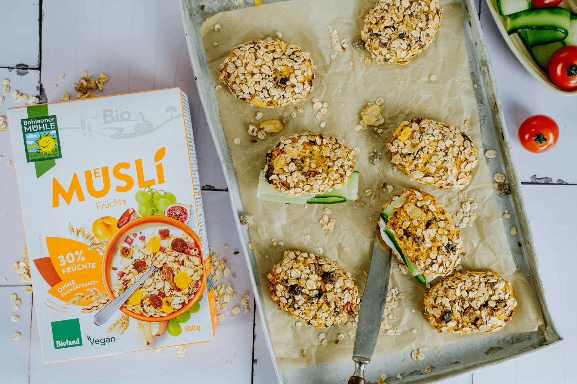 Mueslibrötchen