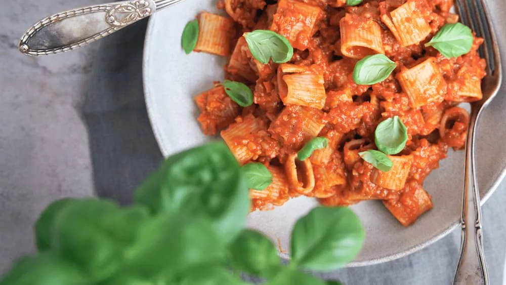 Grünkern Bolognese Rezept | Bohlsener Mühle