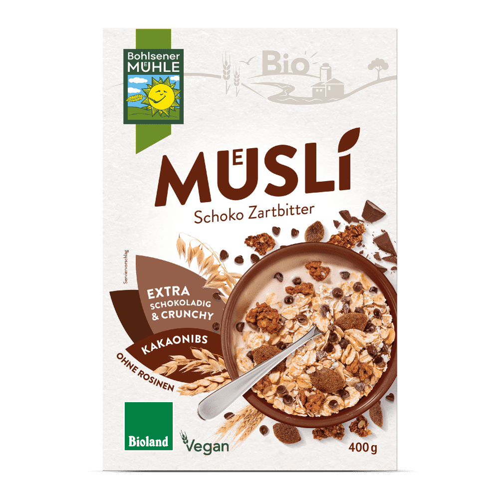 Muesli Schoko Zartbitter