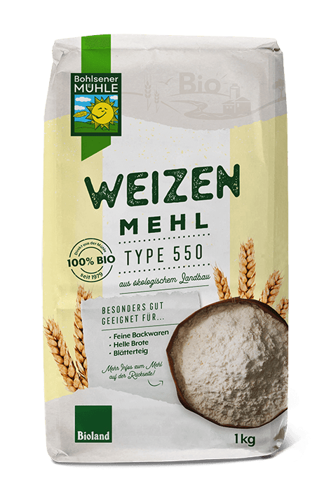 1 kg Weizenmehl Type 550 - online kaufen