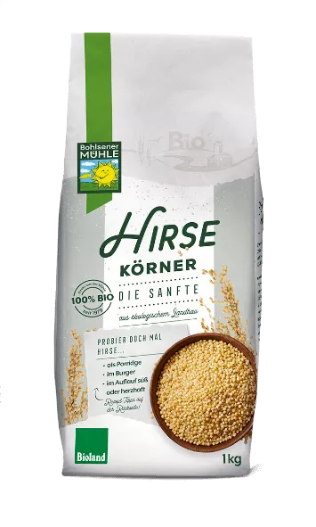 Hirse Körner - online von der Bohlsener Mühle kaufen