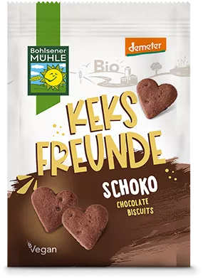 Keksfreunde Schoko -die Schokoladenherzkekse | Bohlsener Mühle