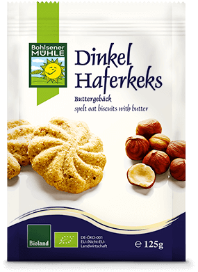 Hochwertiger Kekse mit Dinkel online kaufen von der Bohlsener Mühle