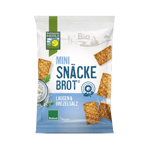 Mini Snäckebrot Laugen & Brezelsalz