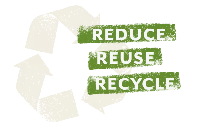 Reduce, reuse, recycle - Symbol