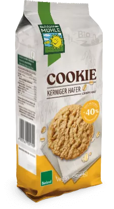 Haferkekse Cookie Produkt von der Bohlsener Mühle
