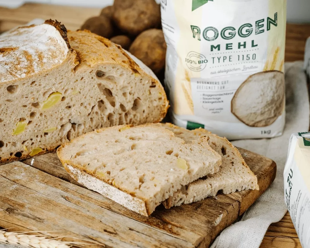 Kartoffel Sauerteigbrot 