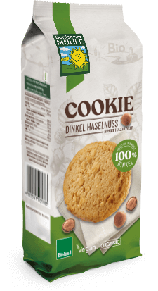Cookie mit Dinkel und Haselnuss | Bohlsener Mühle Onlineshop