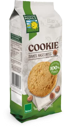 Cookie mit Dinkel und Haselnuss | Bohlsener Mühle Onlineshop
