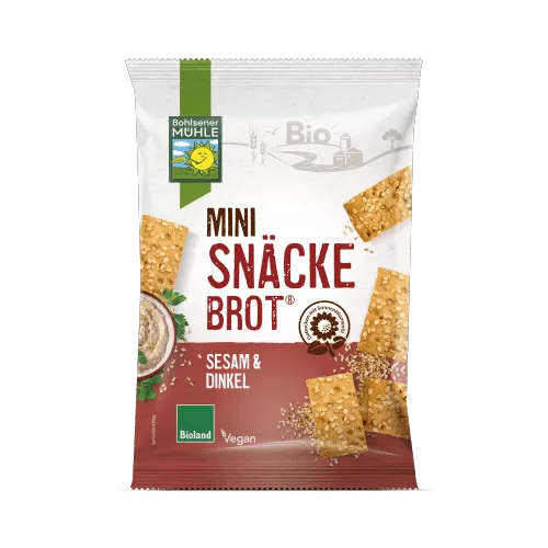 Mini Snäckebrot Sesam & Dinkel