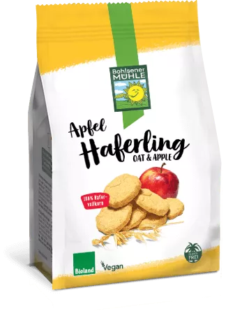 Apfel Haferkeks| Kekse von Bohlsener Mühle 
