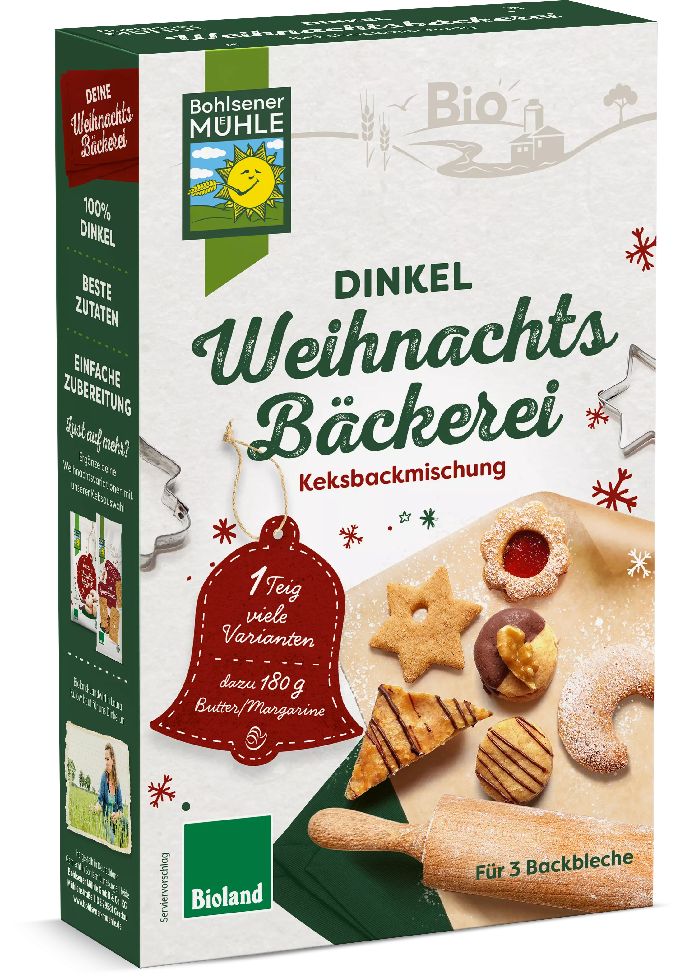 Weihnachts-Keksbackmischung