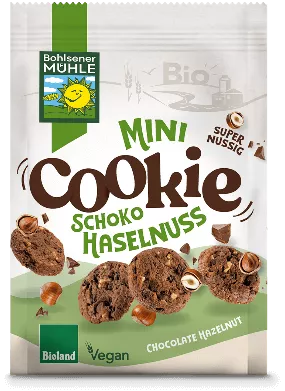 Mini Cookie Schoko Haselnuss